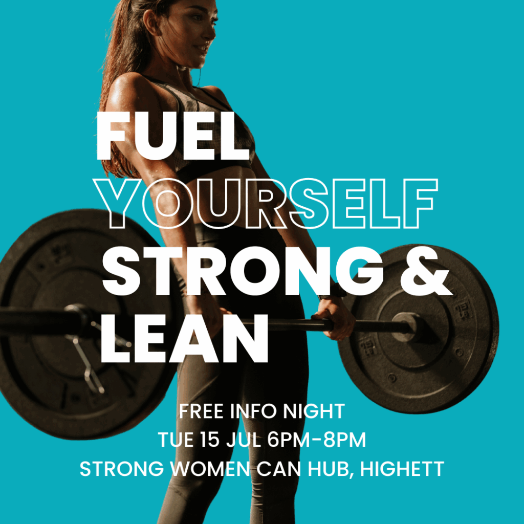 Nutrition Program Information night Tue 15 July 6-8pm